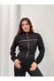 Women's Modal Fabric Wide-Leg Striped Tracksuit Set - 5