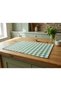 Gingham Pack of 5-Pack of Cotton Nutrition Presentation Cloths, Drying Cloths, Serving Napkins, Kitchen Towels |   Green - 5