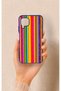 Huawei P40 Lite Compatible Colorful Patterned Silicone Case