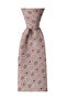 Floral Patterned Light Brown Tie – 8 cm Wide - 6