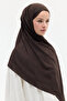 Jakar Rami Shawl Labyrinth Pattern - Bitter Brown - 3
