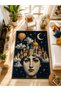 Eta Women's Portrait Patterned Modern Woven Base Decorative Carpet Eta4094 - 3