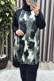 Women's Clothing Plus Size Modal Combed Cotton Garnished Double Long Set - 5