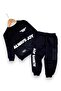 Boy's Seasonal Compact Cotton 2-3-4-5-6 Years Old Top and Bottom Tracksuit Set - 3