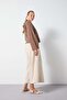 Oversize Printed T-Shirt Brown - 5