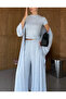 Extra Lycra 3-Piece Cardigan Wide Leg Suit Black - 3