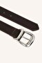 Women's Rectangular Buckle Faux Leather Daily Belt H5022Axns - 3