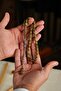Master Yusuf Cevher Silver Design Scented Rosewood Prayer Beads - 3