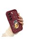 Tecno Camon 40 Pro 5g Compatible Case Camera Protective Cat Case Burgundy Lover Couple Silicone Phone Case - 2