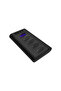 4 منافذ AC-IUSBH-M3، محول USB 2.0 أسود مدمج - 2