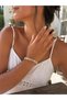 Gold-Plated Flexible Women's Bracelet with Colorful Star Detail – Elegant and Stylish Design - 2