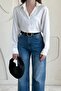 White Satin Shirt - 4