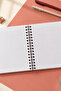 A5 Spiral Bound Hard Cover 120 Sheets Bullet Journal Notepad - Squared - 5