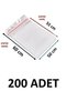 200 Pieces 50 X 55+5 cm Adhesive Transparent Glossy Opp Bags 50X60 cm Opp Bags Dowry Bags