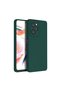 Poco X5 Pro Compatible Silicone Case - Pastel Color Tone Flexible Cover with Camera Protection - Green