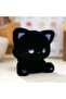 Cute Cat Emo Soft with Black Purple Eyes 1. Quality Plush Toy Detailed Figured Decorative Plush - 7