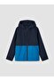 Lcw Kids Navy Blue Hooded Boy's Coat