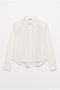 Padded Buttoned Shirt Ecru - 2