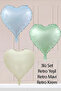 7 Years Old Retro Blue Green Cream Heart Foil Balloon Set Set44 7 Years Old - 3