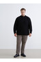 Men's Knitwear Sweater with High Collar in Plus Size from Uzg Store for Style Enthusiasts - 2