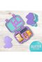 - Buddies Reusable Ice Pack - Glitter Mermaid - 4pcs - 7