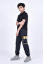 Boy's Camouflage Cargo Pocket Detailed Sweatpants