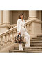Valley Ethnic Pattern Strap Tablet Computer Notebook Laptop Bag Black - 5
