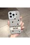 iPhone 14 Pro Compatible Camera Protected Anti-Shock Aesthetic Print Patterned Transparent Silicone Case - 2
