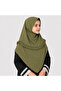 Girls Hijab for Kids – Stylish Modest Islamic Headscarf for Muslim Girls, Kids Hijab with Elegant Ruffle Trim & Full Front Coverage - 2