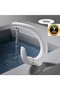 Bathroom Sink Faucet Waterfall New Modern Design White Color Imported with 7 Years Warranty