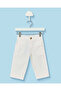 Infant Boys White Baggy Fit Chino Trousers