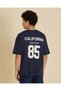 Senior Boys Navy California Number 85 Printed T-Shirt - 3