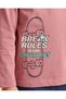 Boys Pink Printed Long Sleeve T-Shirt - 3
