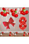 Istoch Cherry Themed Luxury Birthday Celebration Set Age-8