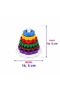 7 Pieces Colorful Shape Matching Toy |   Educational Toy Set |   Motor Skill Developer for Children - 6