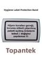 Hygiene Label Protection Tape Total 490 Pieces - 4