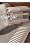 Cotton Non-Slip Wicker Woven Sofa Cover (180X220) - Indigo - 4