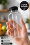 Set of 100 300 ml Pet Smoothie Detox Juice Bottles Birthday Cafe Beverage Bottle Set - 2