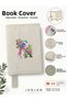 Natural Fabric Book Cover,Washable Book Cover,Book Protector,32X22 cm Book Protective Bag,Book Sleeve,Book Bag,Book Lover Gift,Organizer,Notebook Agenda Cover