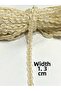 Decorative Strip / Upholstery Sofa Carpet Strip / 16 Meters / White & Pearlescent Glitter - 2