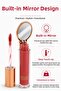 Matte liquid lipstick nude rose dusty rose long-lasting waterproof highly pigmented lipstick with mirror design - 5