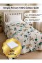 Modern Patterned 100% Cotton Single Cotton Pique - 165X240Cm - Pillowcase Included as a Gift