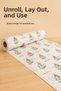 3-Pack High Chair Cover - 30 Pieces Baby Activity Cover, Disposable High Chair Underlay Cover - 6