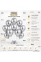 10Pcs Silver Balloon Set Helium Compatible Metallic Silver Color Party Balloon Birthday Wedding Engagement Baby Shower Decoration - 2