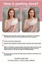 100% Fluffy Silk Bath Shower Scrub Ecru Exfoliating Glove Anti-Dead Skin and Anti-Ingrown Hair - 5
