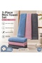 3-Piece Mini Towel Set 30X50 cm Cotton Hand Towels Kitchen Towels Drying Cloth Soft and Highly Absorbent