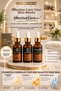Glycolic Acid, Vitamin C, and Hyaluronic Acid 3-Piece Skincare Set – Anti-Blemish, Brightening, and Intense Moisturizing Facial Serums - 3