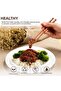 Natural Wood Chopstick Set 2 Pairs – 22.9 cm Chopsticks with Dragon Pattern and Chopstick Holders in Box - 4