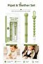 2-Piece Teether Set |   Pipette and Pacifier Strap |   Baby Teether