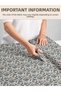 100% Cotton Satin Fabric 100X155 cm Cream Background Blue Floral Pattern Decorative Patchwork Fabric - 8